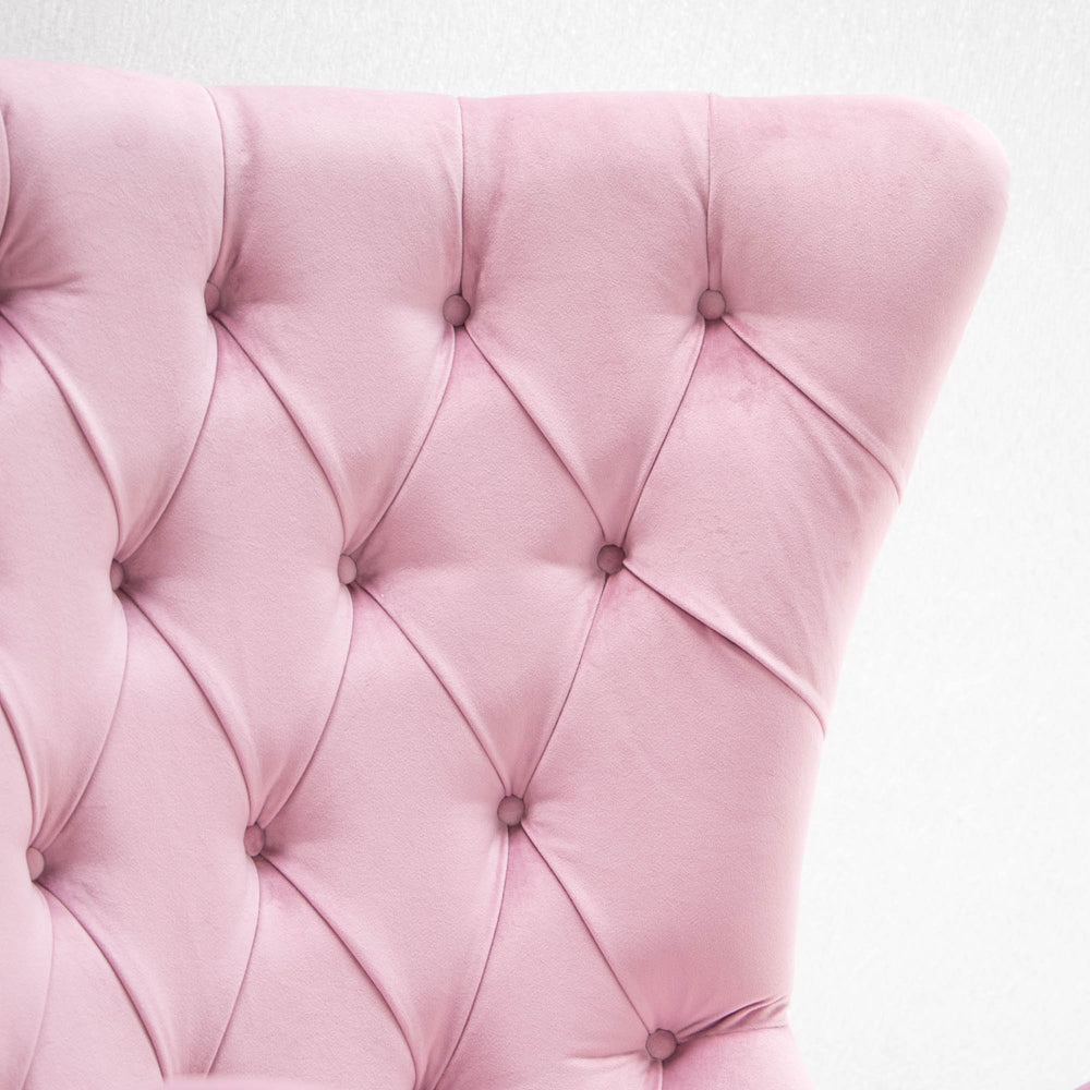 Chaise King Capitone - Couleur Pink